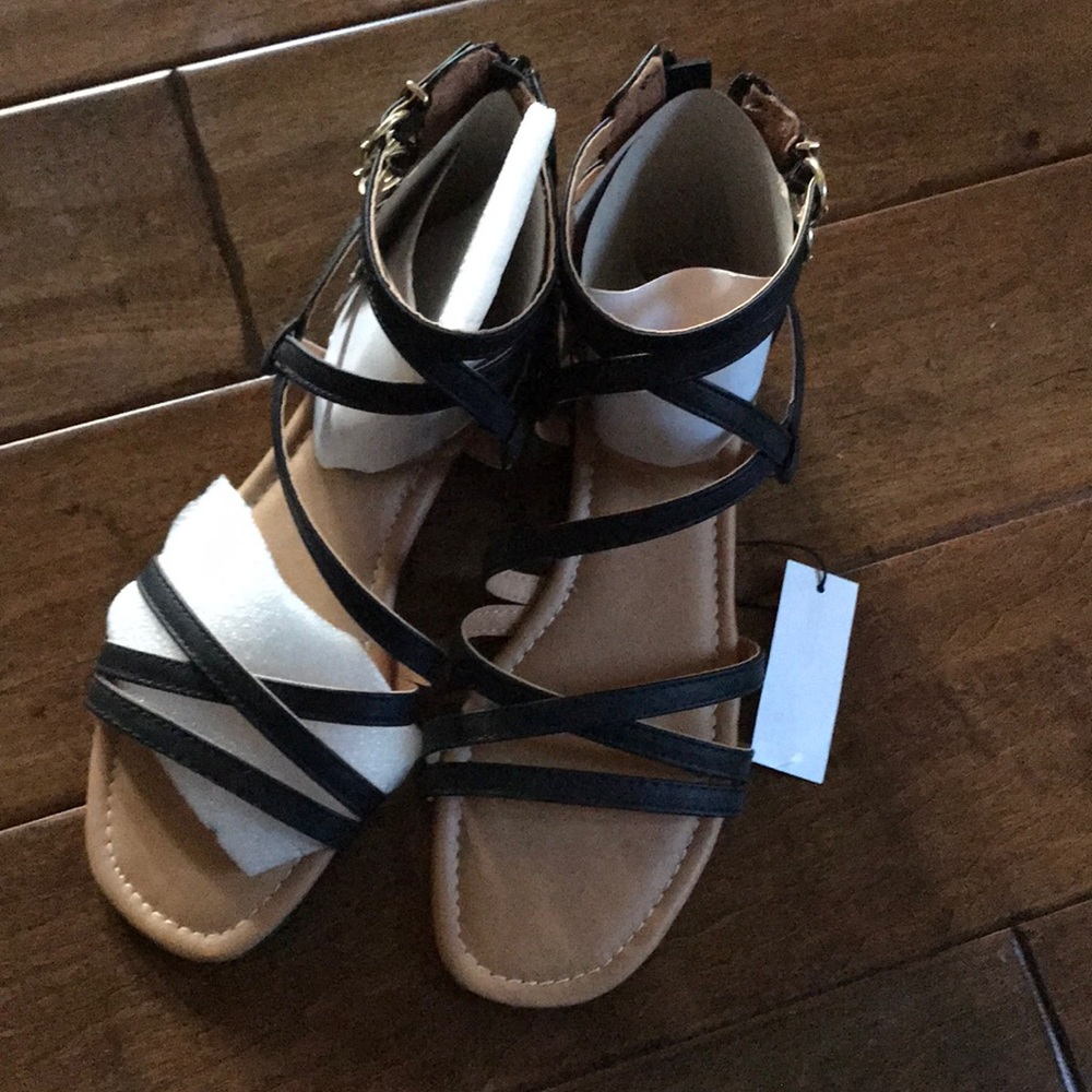 Black Sandals - NWT